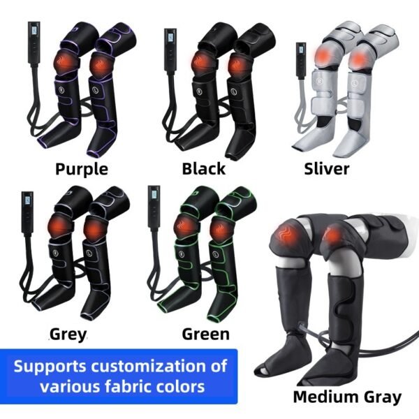 3 in 1 Leg massager with heat for therapy color