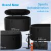 Ice Bath Tub For Athletes Water Chiller Compatible Cold Plunge Outdoor black