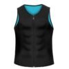 Men Black Sauna Vest