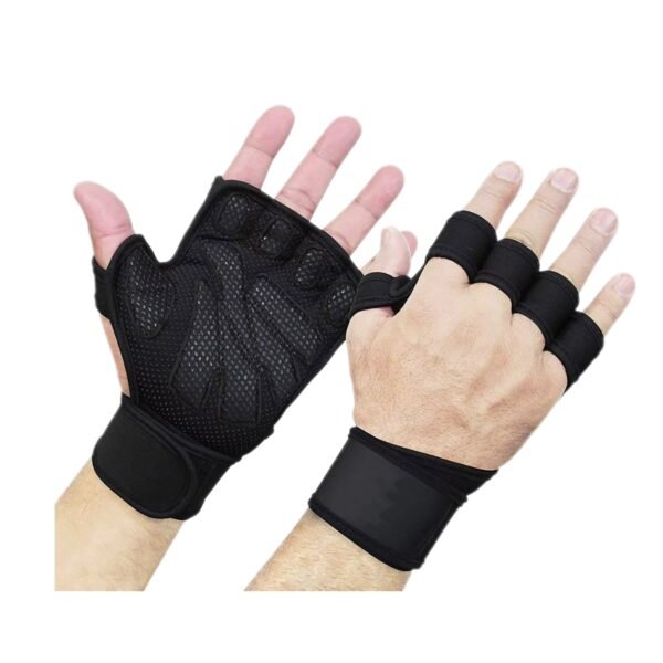 Half Finger Weight Lifting Workout Gloves