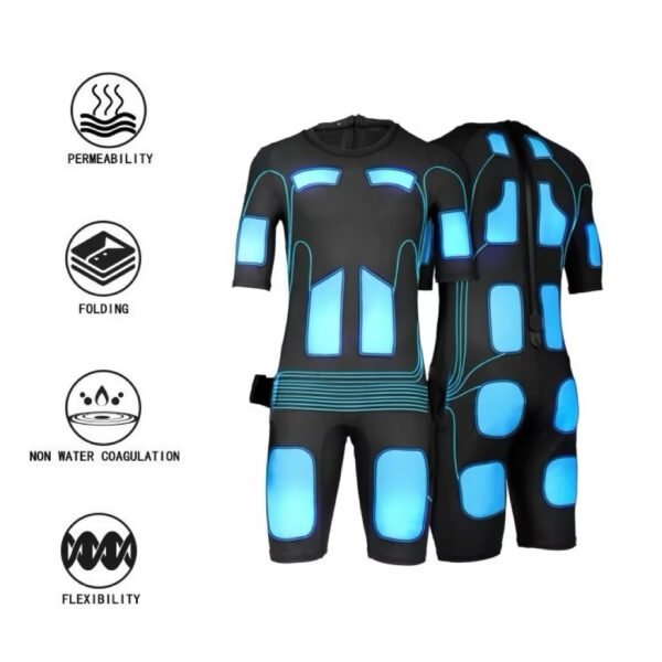 Electrode Ems Full Body Electric Pulse Fitness Clothing1