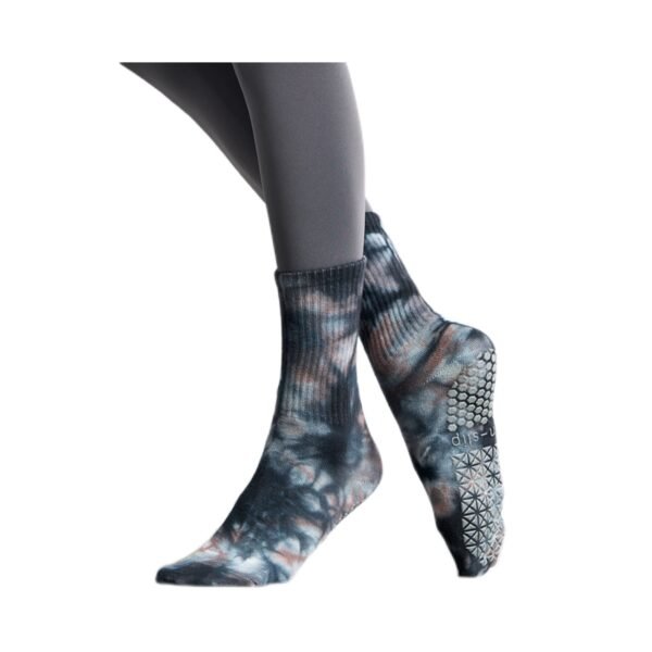 Colorful Tie Dye Yoga Socks