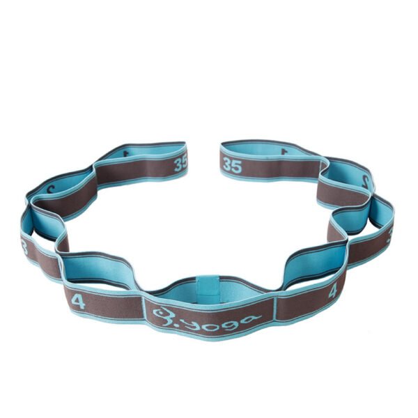 Flexible 9 Loops Yoga Strap