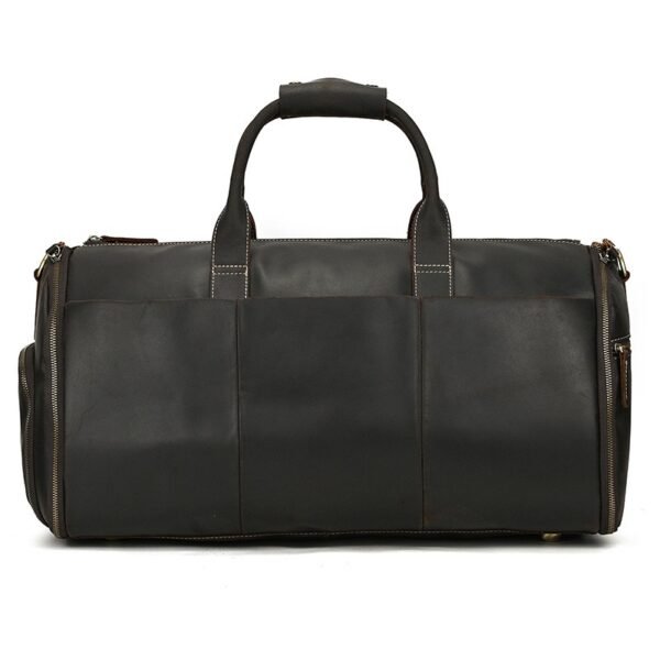Vintage Leather Fitness Handbag