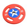 TPU barbell plates