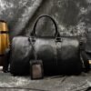 Vintage Leather Fitness Handbag2