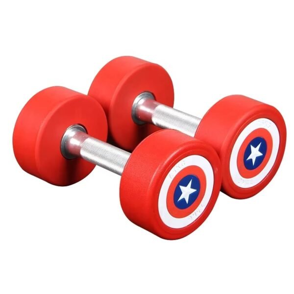 Rubber-Coated PU Dumbbell5