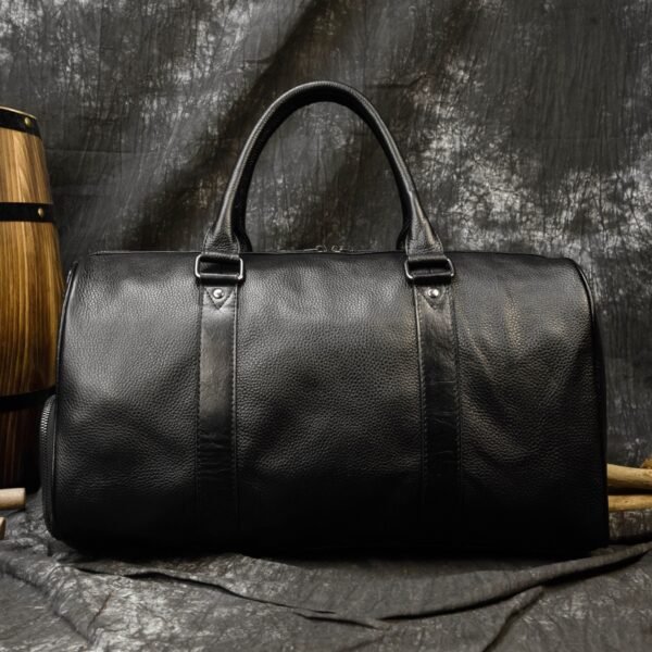 Vintage Leather Fitness Handbag4