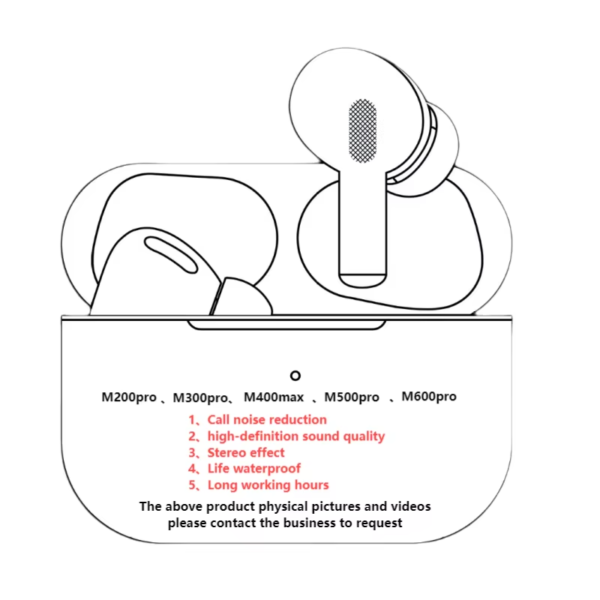 Smart AI Earphones Noise-Canceling Technology1