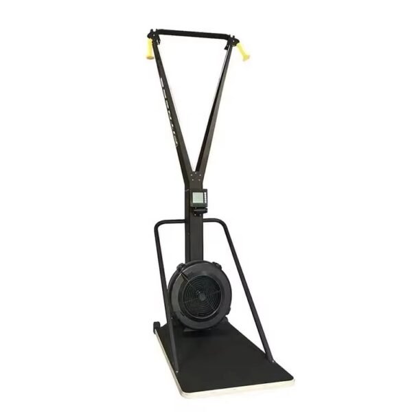 Ski Exercise Machine with Adjustable Air Resistance