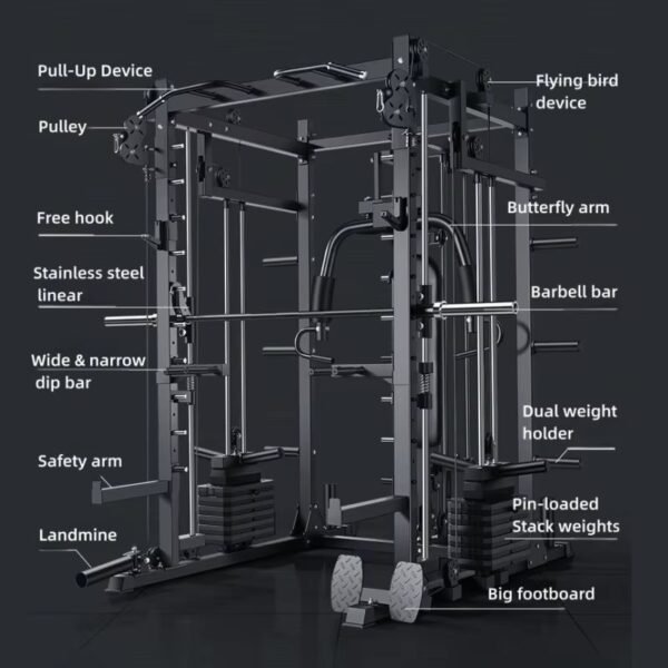 MS9 Commercial Smith Machine4