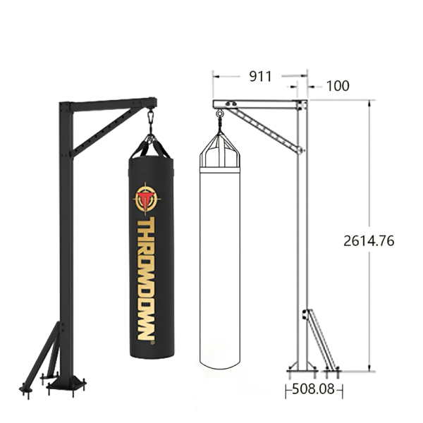 Professional Heavy Punching Bag Rack
